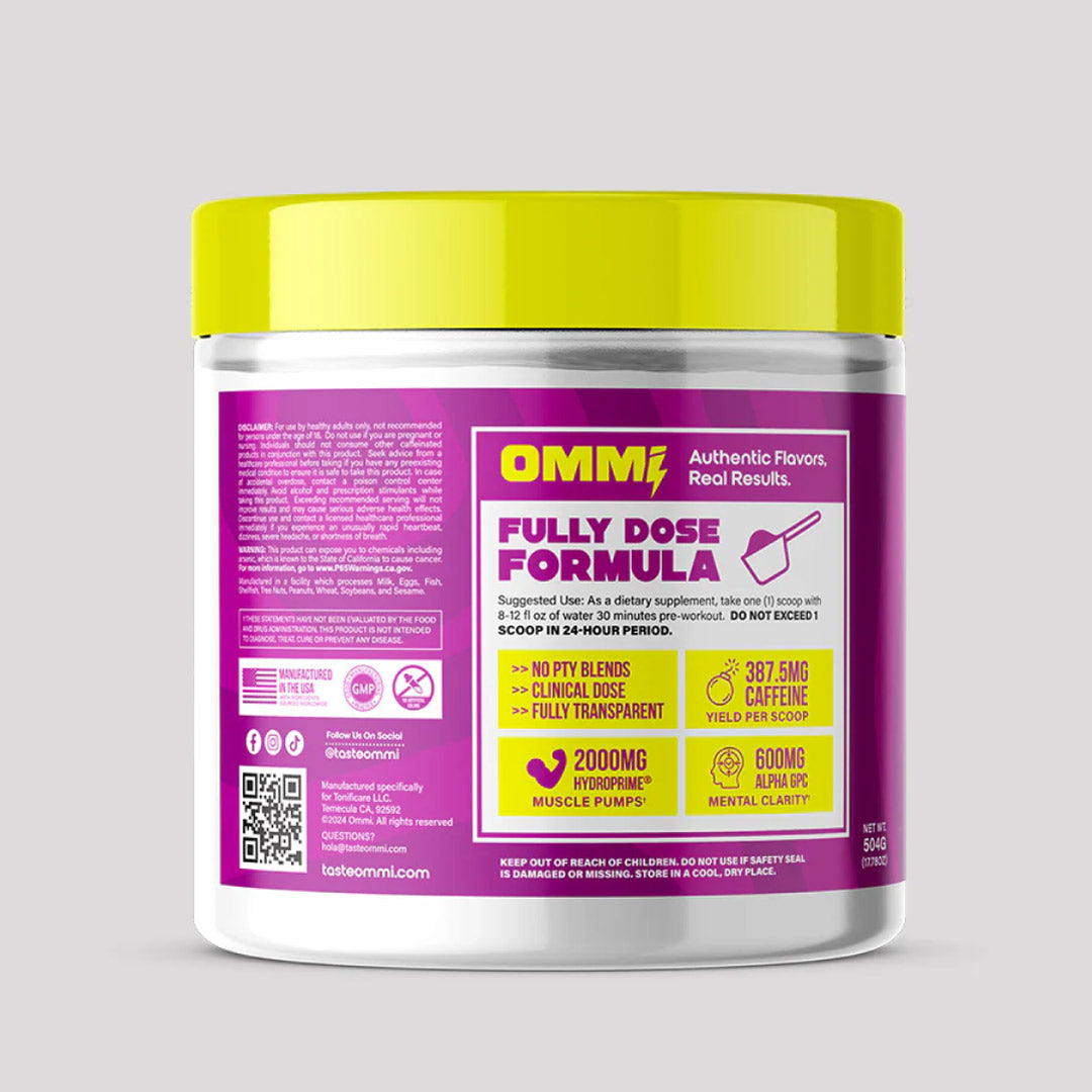 OMMI Pre Workout