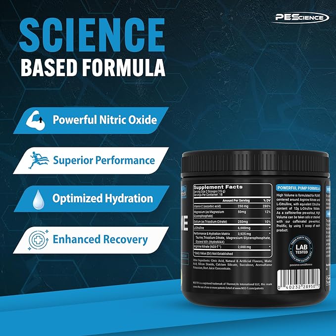 High Volume Pre Workout