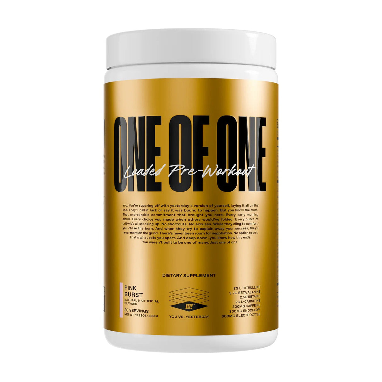 One of One Loaded Pre Workout