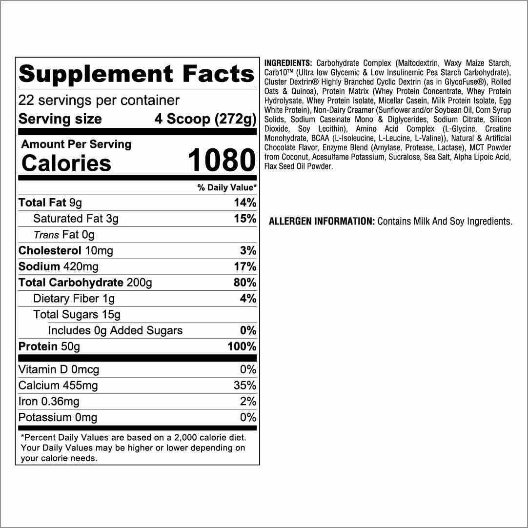 Gaspari Mass Gainer