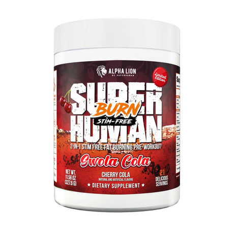 SuperHuman Burn Stim Free Pre-Workout