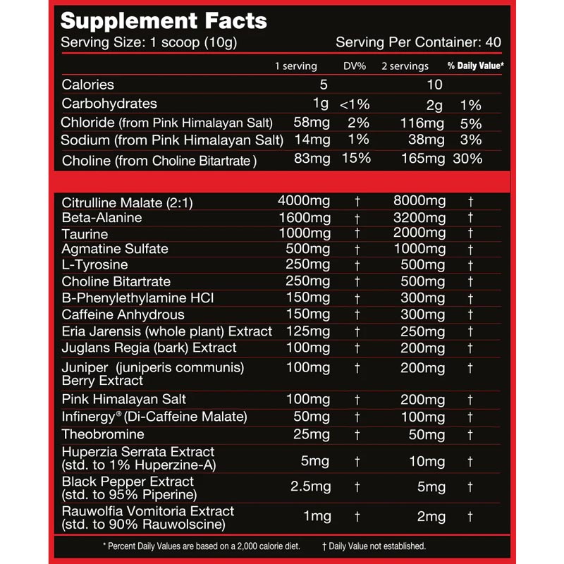 First Degree Pre Workout