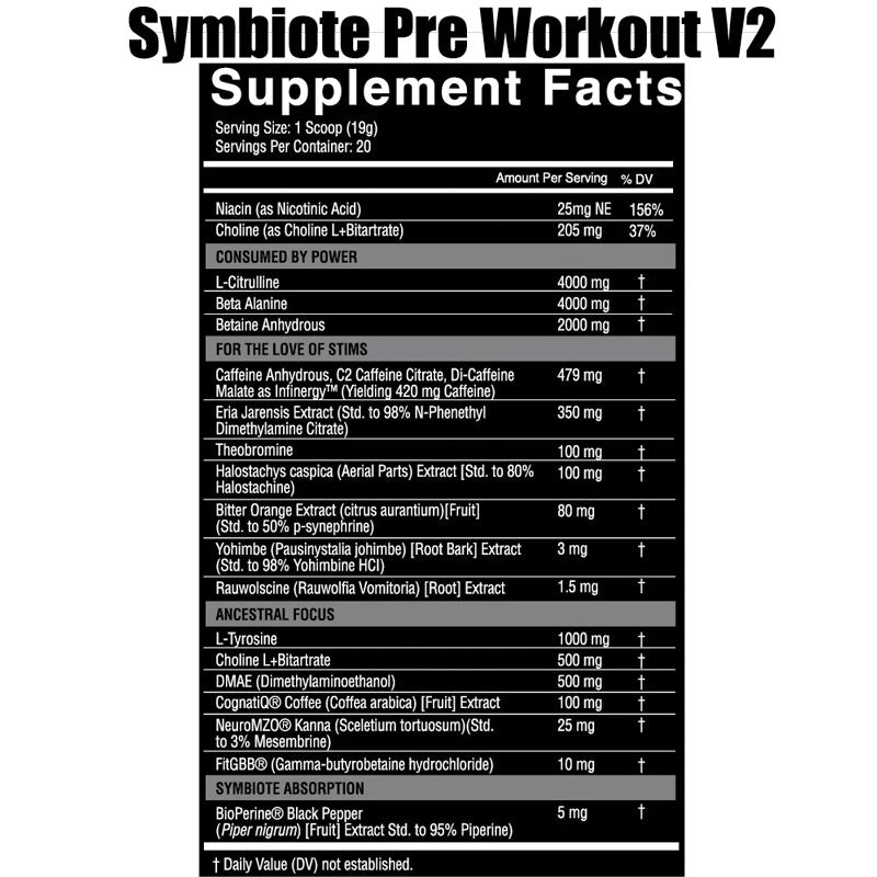 Symbiote Pre Workout