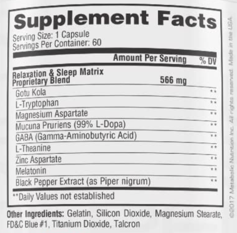 Relaxitrol Sleep Aid
