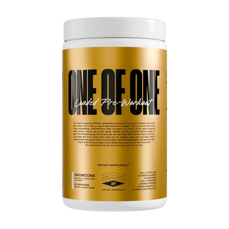 One of One Loaded Pre Workout