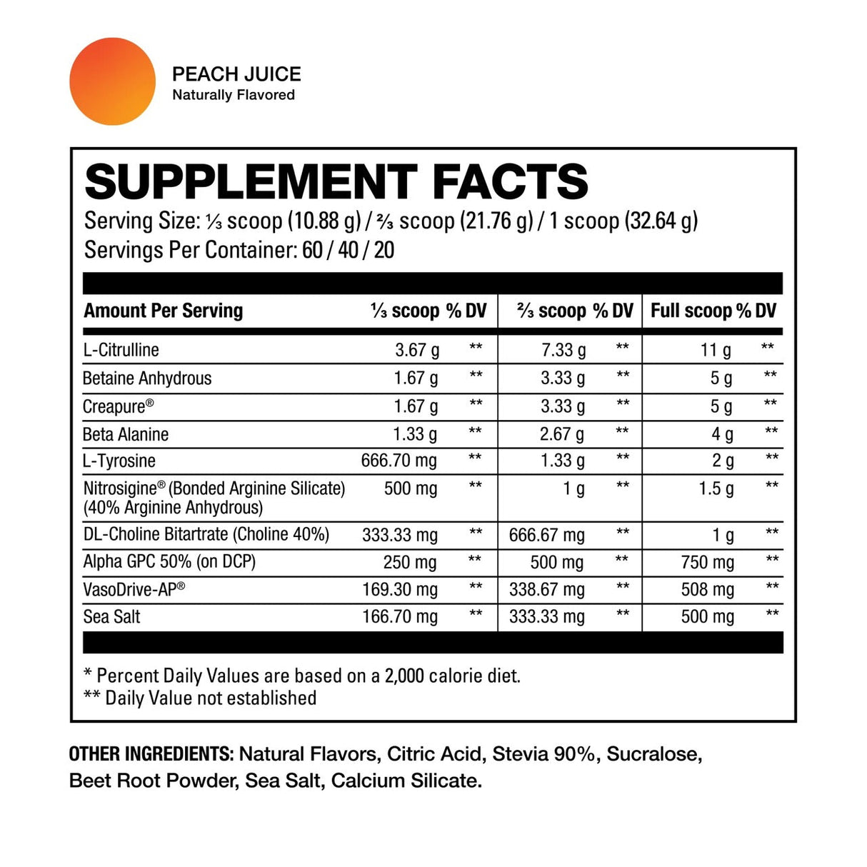PREHD VARIANT002 Stim Free Pre Workout