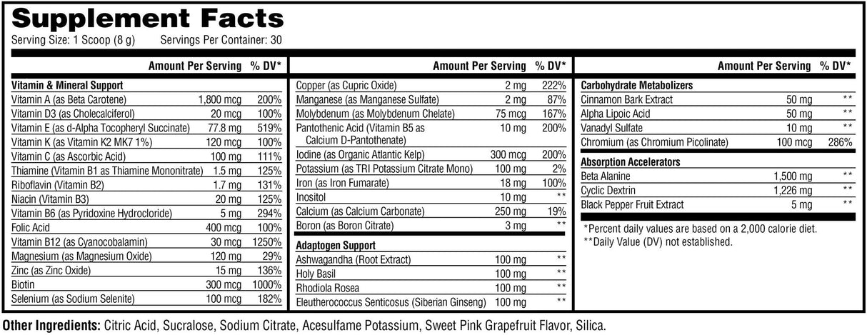 Vitagen Total Vitamin+Adaptogen Complex