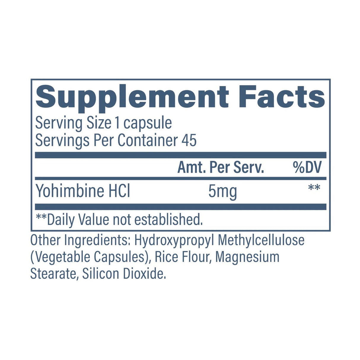 Revive Supps Yohimbine HCl