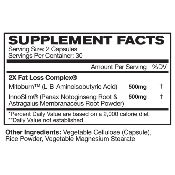 Astroflav 2x Fat Loss & Metabolism Support