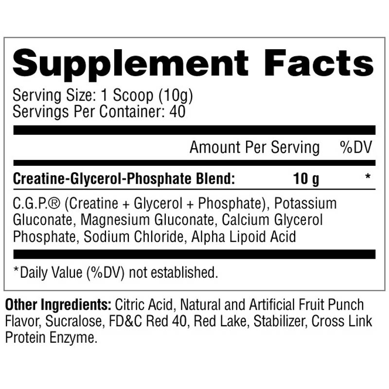 Metabolic Nutrition CGP
