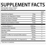 Chaotic Pump Pre Workout