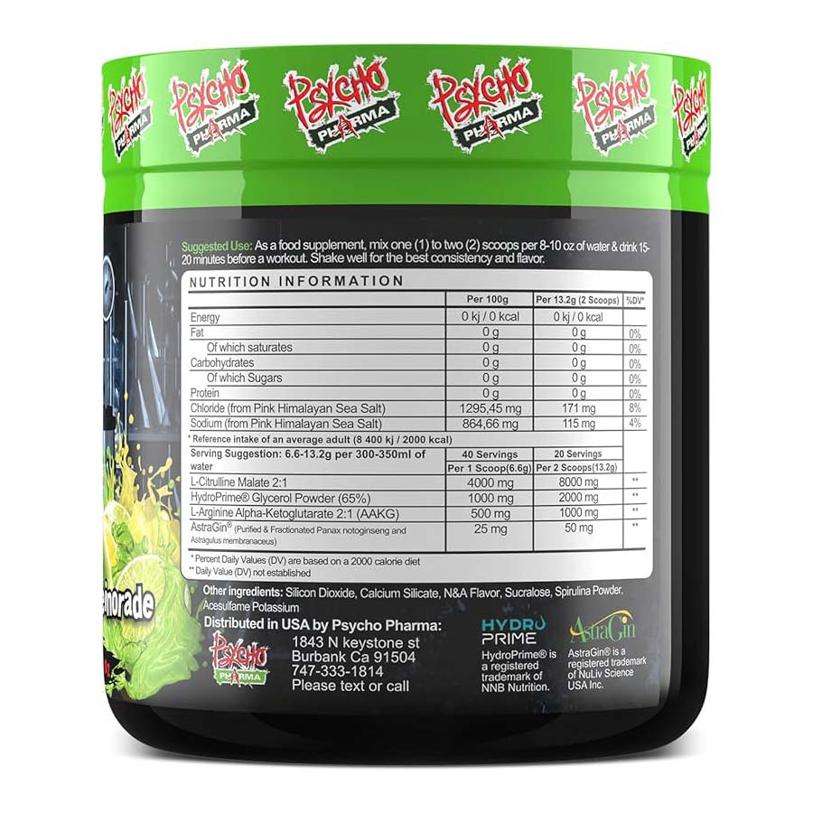 Edge Pump Pre Workout