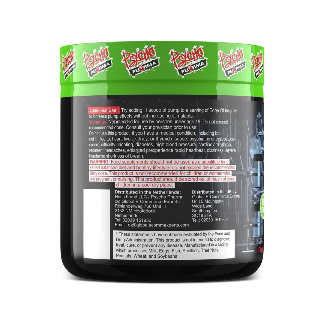 Edge Pump Pre Workout