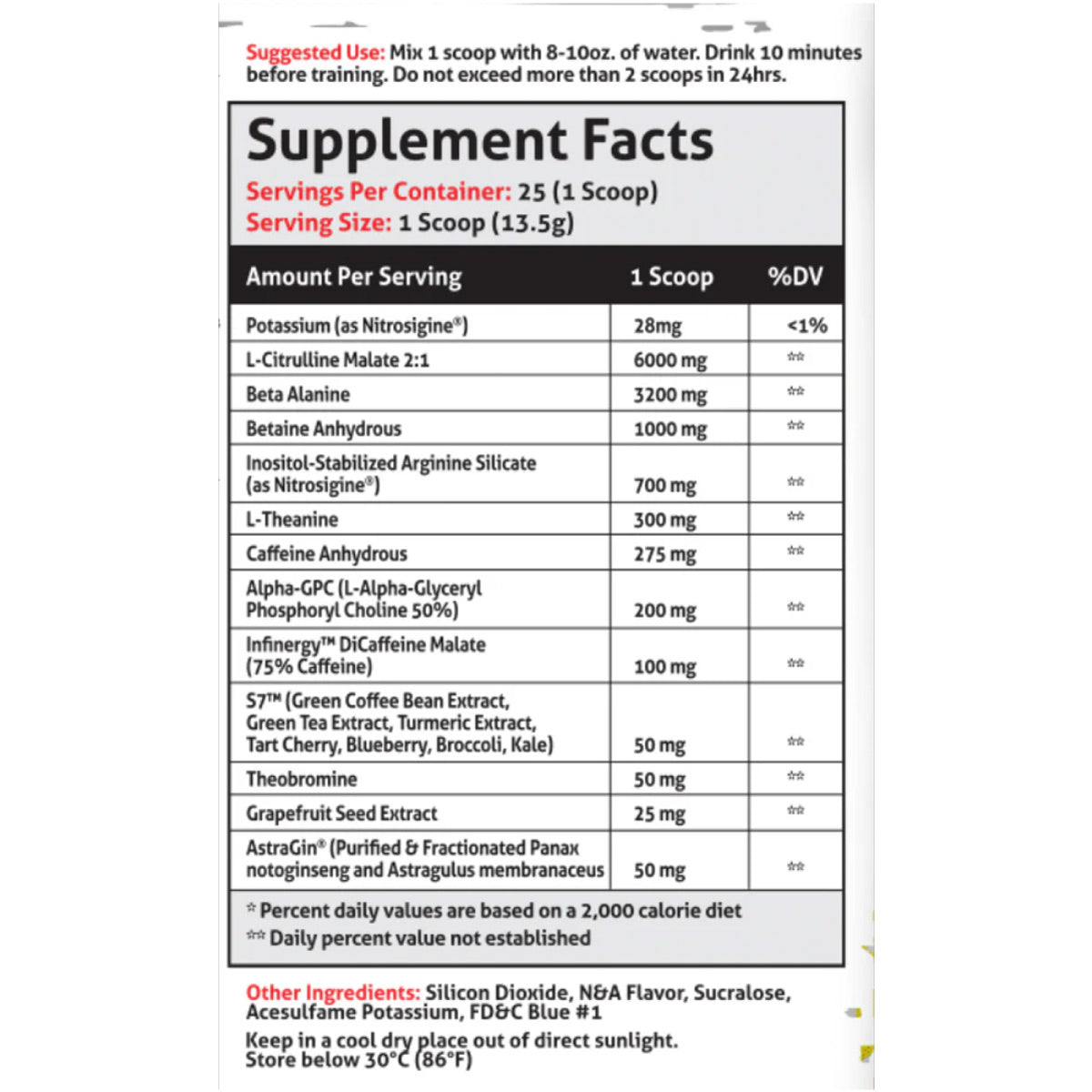 Gauntlet Pre Workout