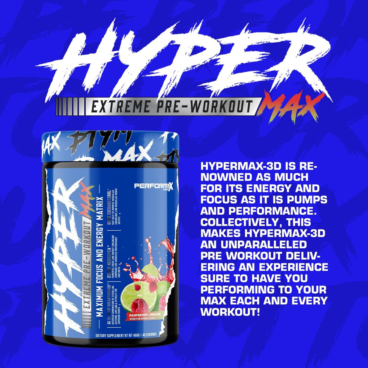 Hypermax 3D Pre-Workout