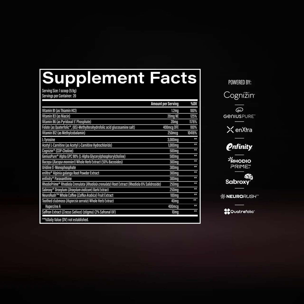Infinis Nutrition Nootropic