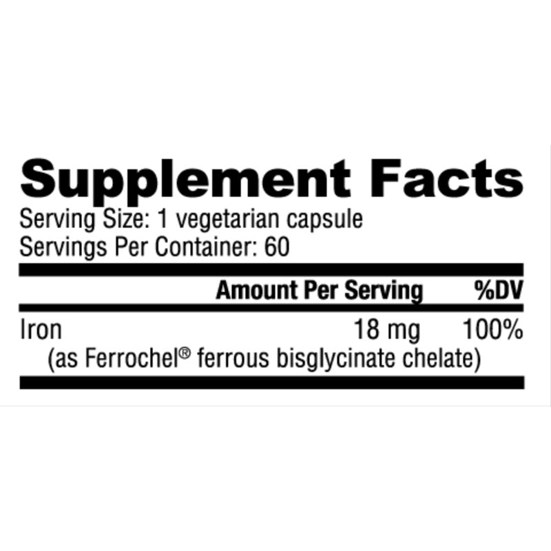 NutraBio Iron