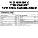 NSNV Pre Workout