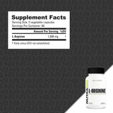 NutraBio L-Arginine