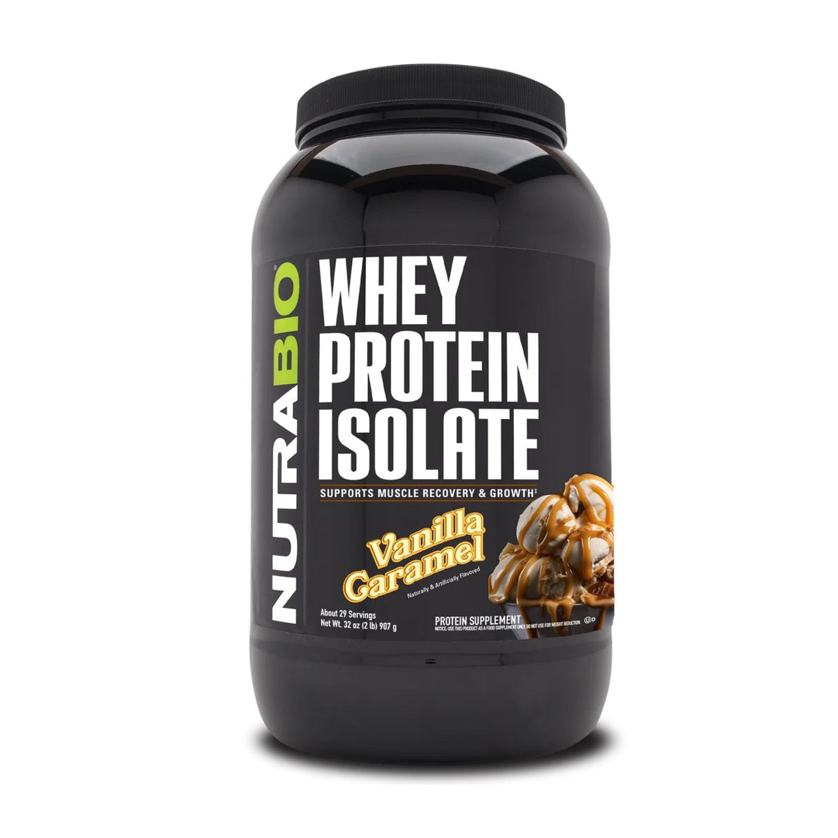 NutraBio Whey Protein Isolate – Prime One Supplements