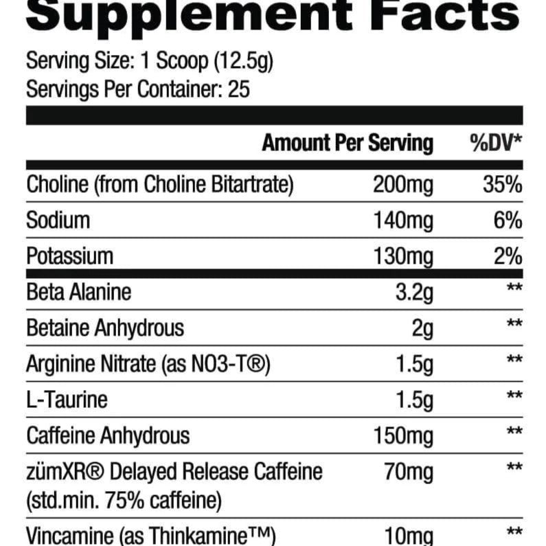 Ryse Element Pre Workout